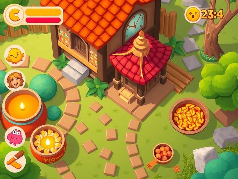 Golden Curry Adventure gameplay screenshot